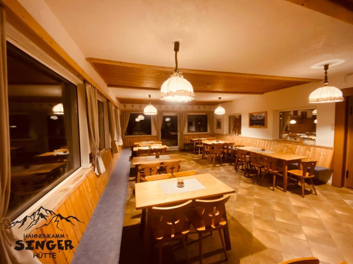 Berggasthof Singerhuette In Hoefen, Reutte Höfen Exterior foto
