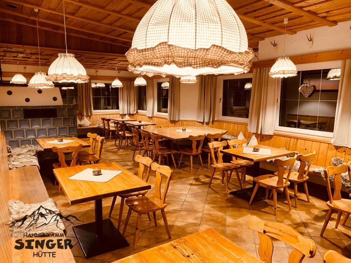 Berggasthof Singerhuette In Hoefen, Reutte Höfen Exterior foto