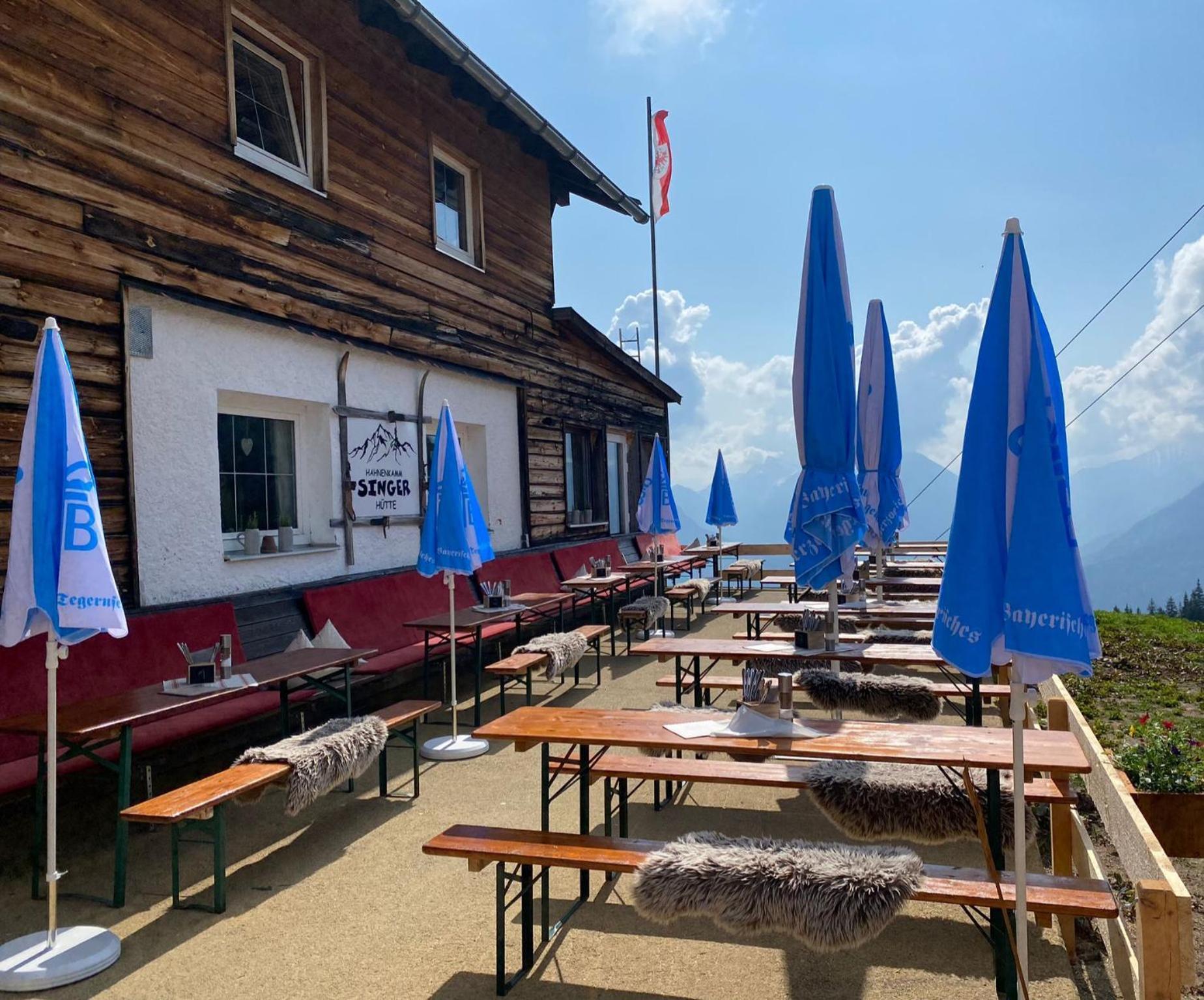 Berggasthof Singerhuette In Hoefen, Reutte Höfen Exterior foto